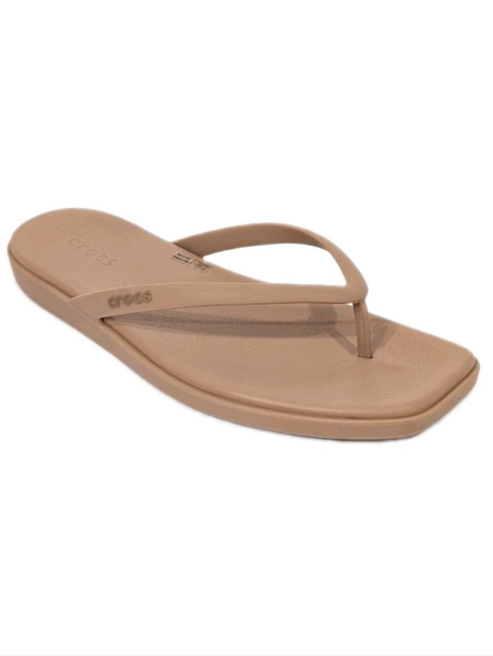 Crocs Miami Flip Flops sz 10 Women Sandals Square Toe Beach Shoe Pool water